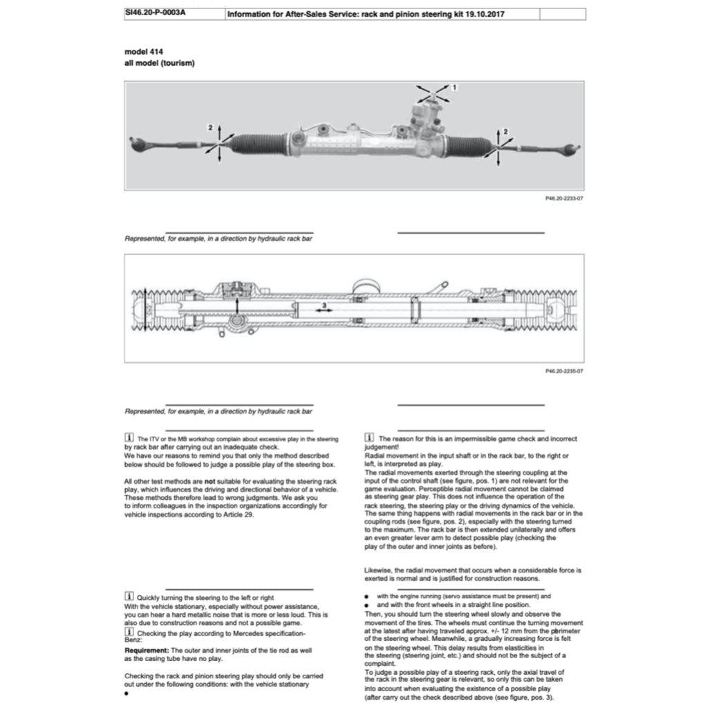 MERCEDES-BENZ A160 A180 A200 W176 M270 (2013-2018) SERVICE WORKSHOP MANUAL