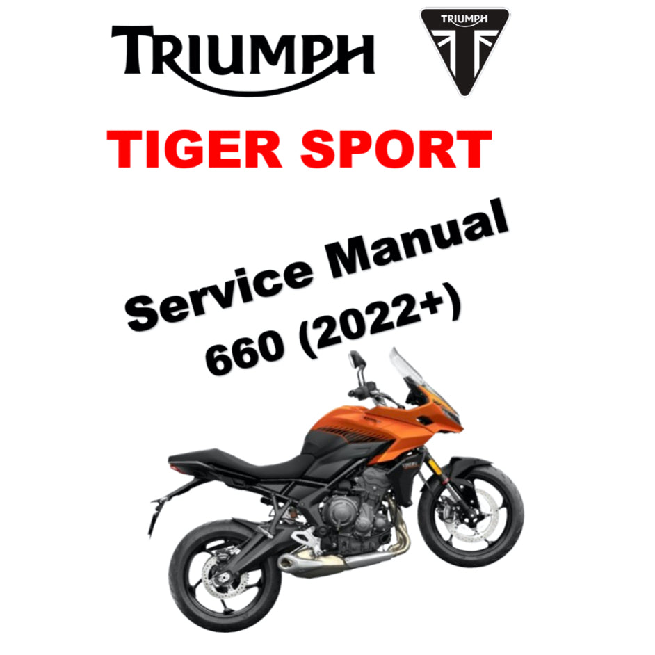 TRIUMPH TIGER SPORT 660 (2022+) SERVICE WORKSHOP MANUAL + OWNER'S MANUAL
