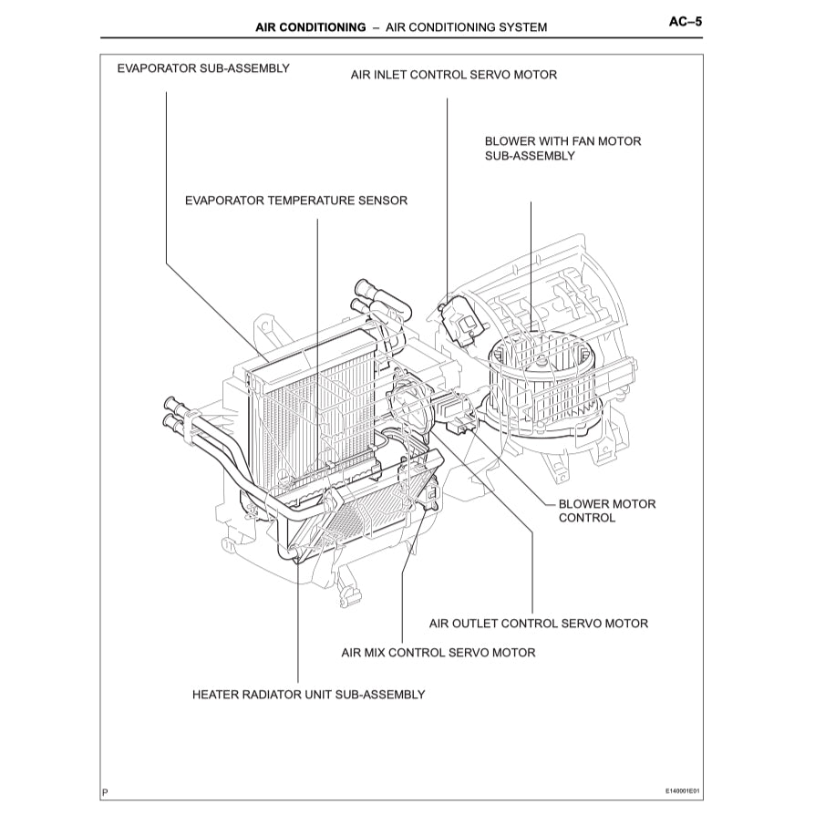 TOYOTA SCION TC ANT10 (2004-2010) SERVICE WORKSHOP MANUAL