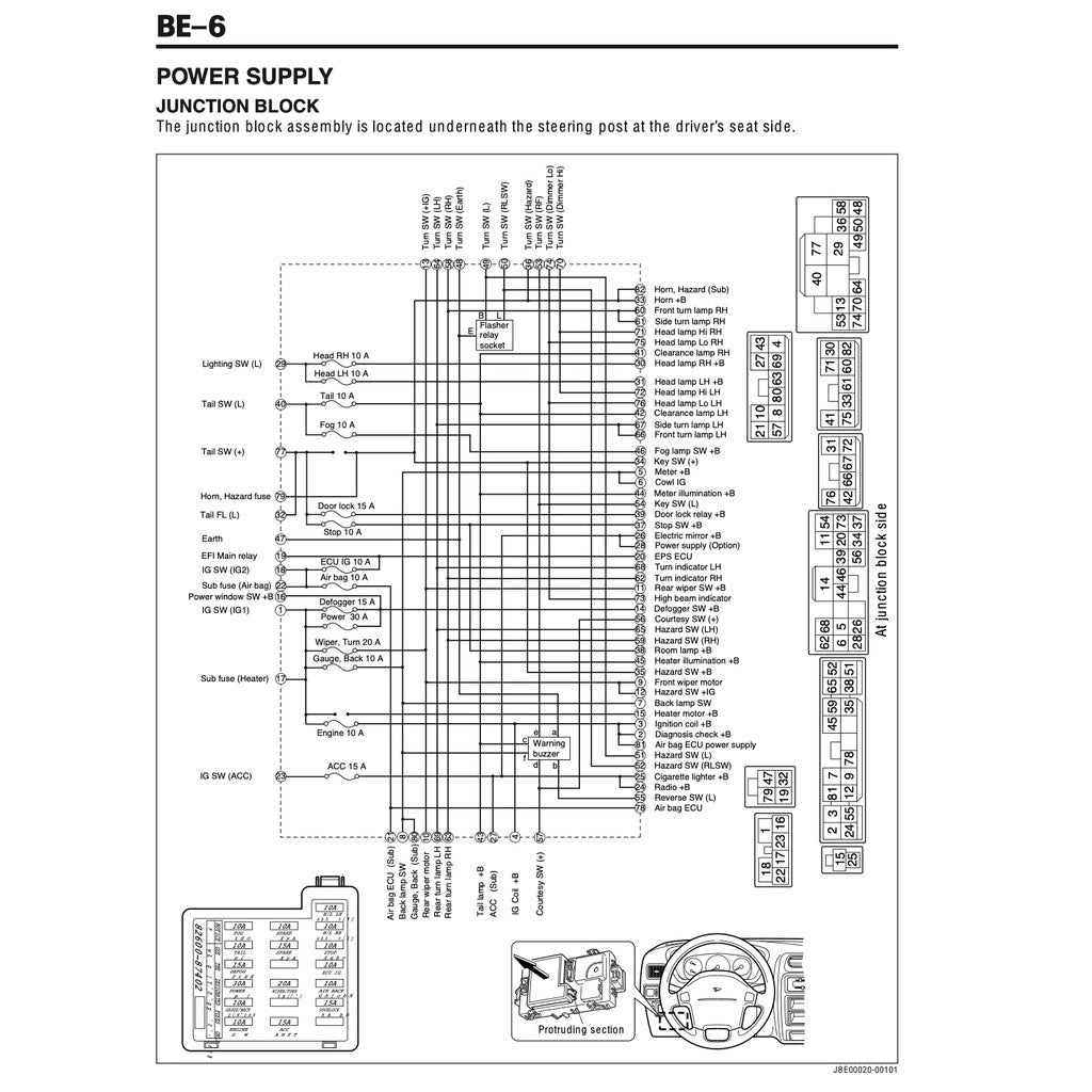 DAIHATSU TERIOS J100 (1997-2006) SERVICE WORKSHOP MANUAL