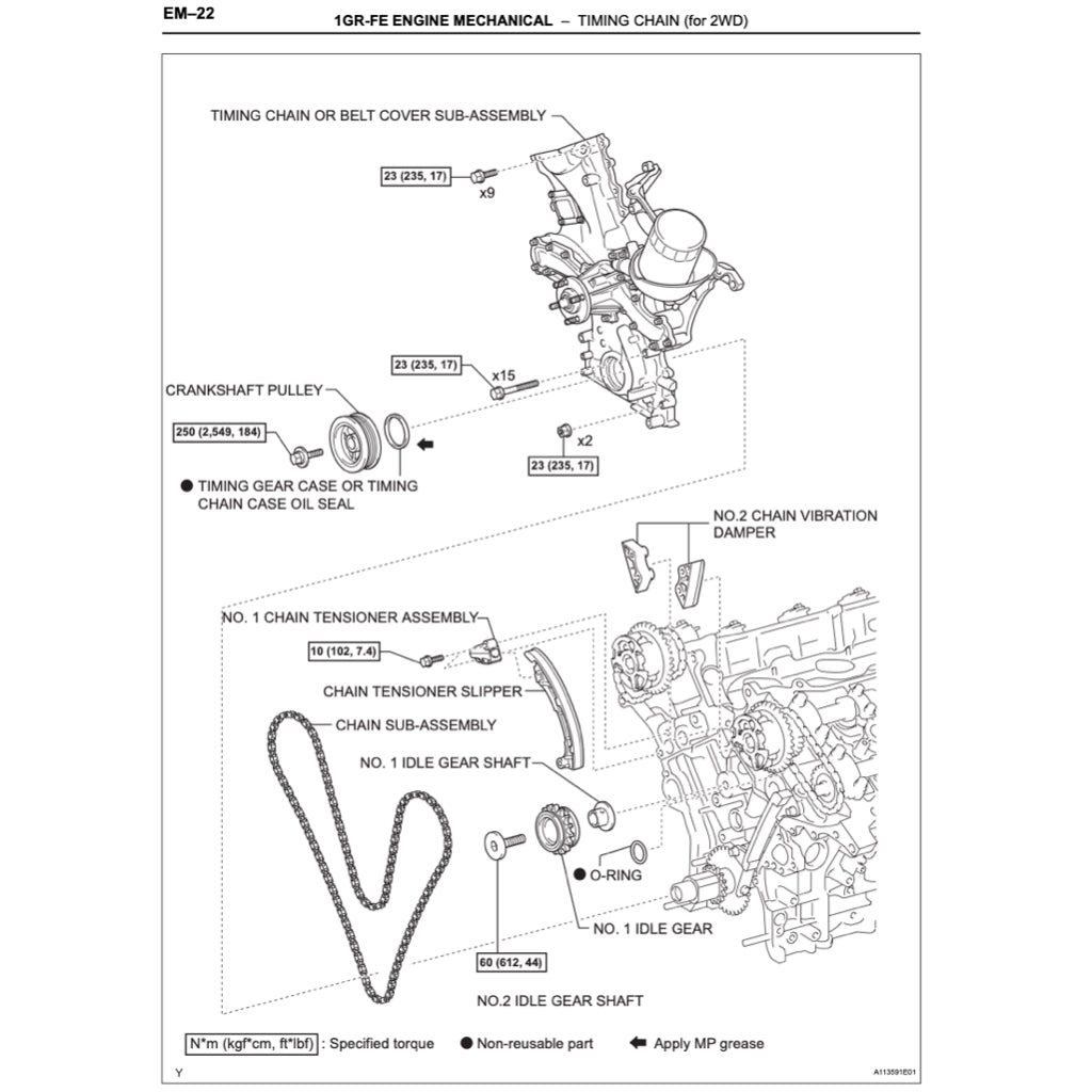 TOYOTA TACOMA N220-N270 (2004-2015) SERVICE WORKSHOP MANUAL