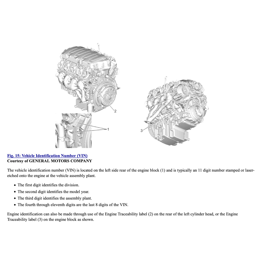 CADILLAC ESCALADE (2015-2020) SERVICE WORKSHOP MANUAL