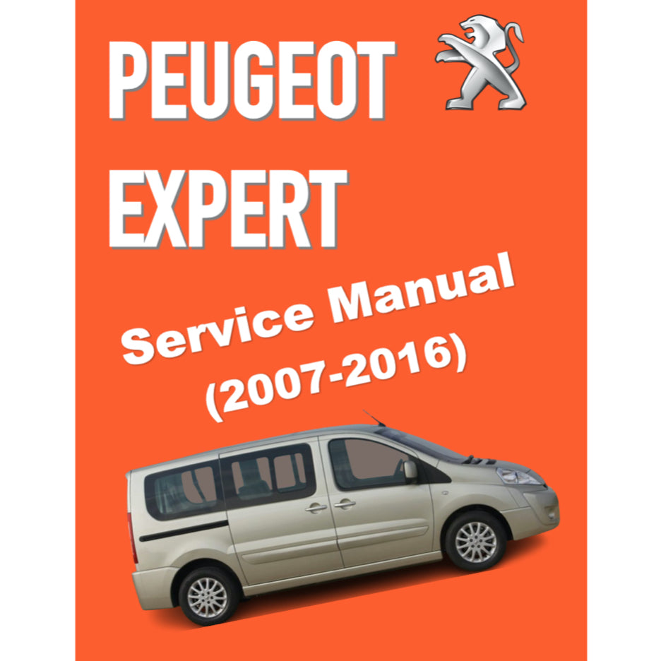 PEUGEOT EXPERT G9 (2007-2016) SERVICE WORKSHOP MANUAL