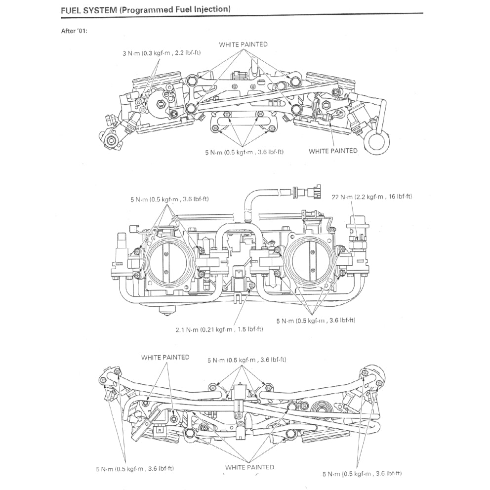 HONDA RVT1000R SP1 SP2 RC51 (2000-2006) SERVICE WORKSHOP MANUAL + PARTS CATALOGUE + OWNER'S MANUAL