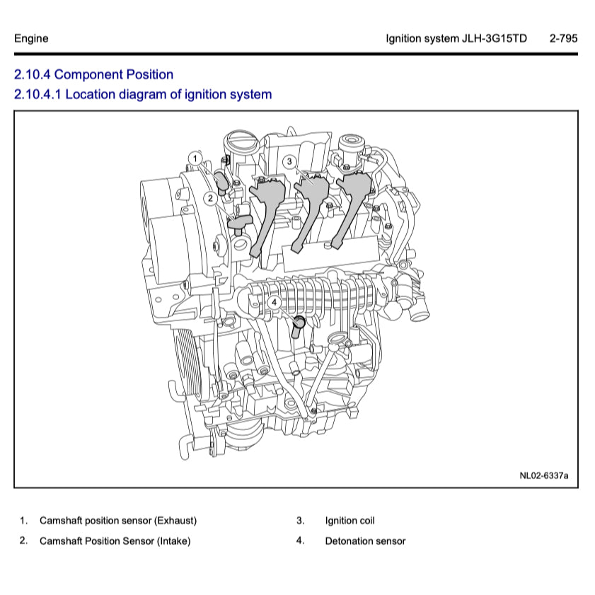 PROTON (GEELY) ENGINE 1.5L 3G15TD SERVICE REPAIR MANUAL