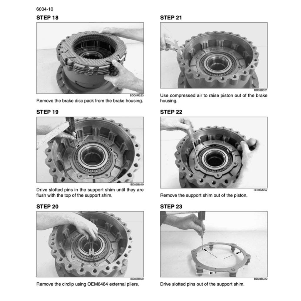 CASE 821E TIER 3 WHEEL LOADER SERVICE WORKSHOP MANUAL