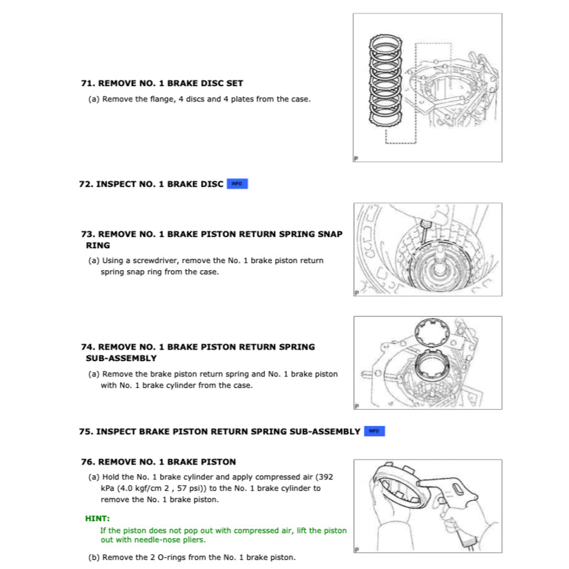 TOYOTA TUNDRA XK50 (2014-2021) SERVICE WORKSHOP MANUAL