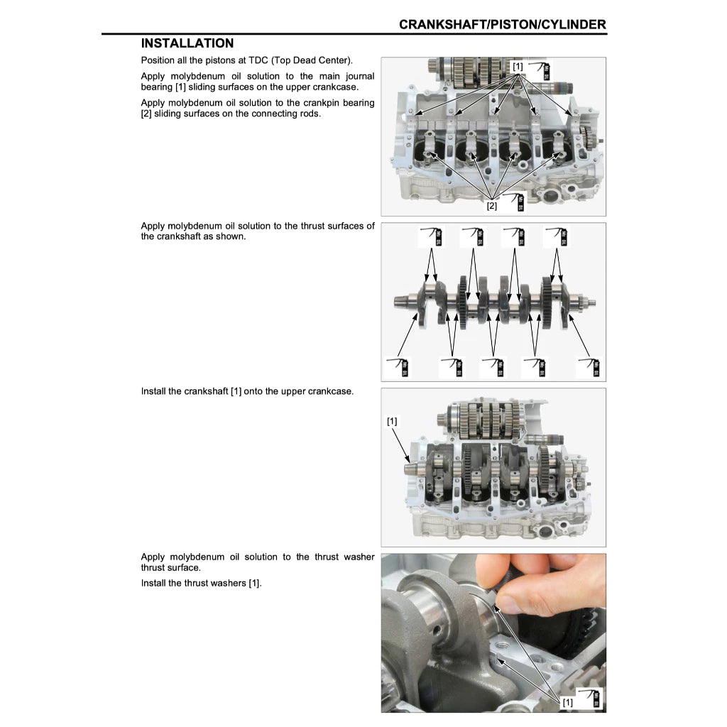 HONDA CBR1000RR-R / SP FIREBLADE SC82 (2020+) SERVICE WORKSHOP MANUAL + PARTS CATALOGUE + OWNER'S MANUAL