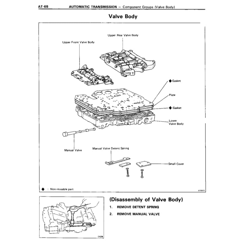 TOYOTA 4RUNNER N60 (1984-1989) SERVICE WORKSHOP MANUAL