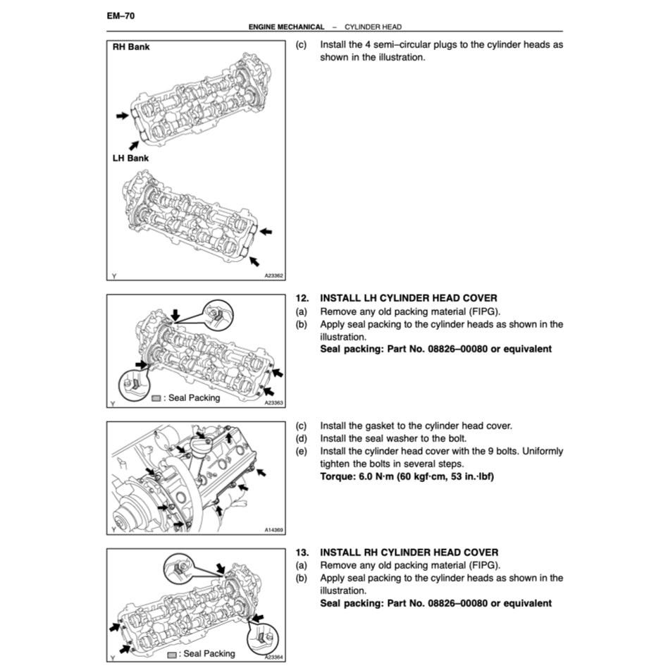TOYOTA SEQUOIA UCK35/45 (2000-2007) SERVICE WORKSHOP MANUAL
