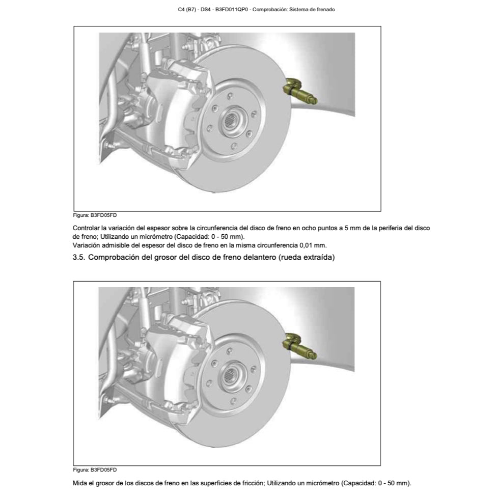 CITROEN C4 DS4 B7 (2010-2018) MANUAL DE TALLER