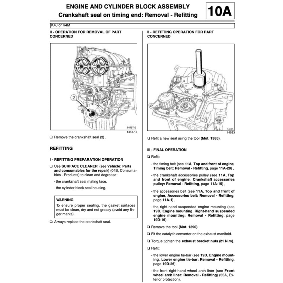 RENAULT SYMBOL 2 THALIA (2008-2013) SERVICE WORKSHOP MANUAL