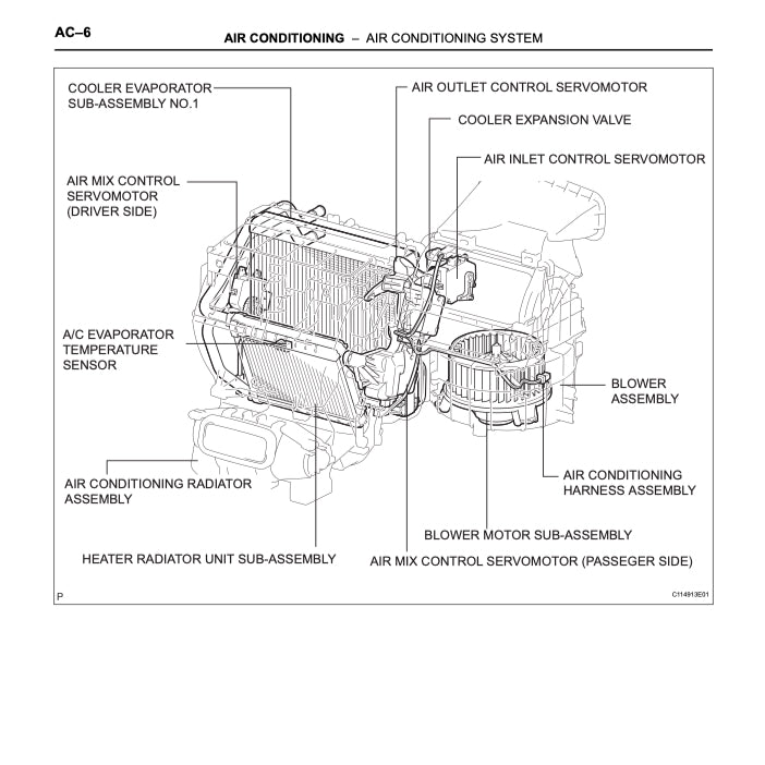 TOYOTA AVALON GSX30 (2005-2012) SERVICE WORKSHOP MANUAL