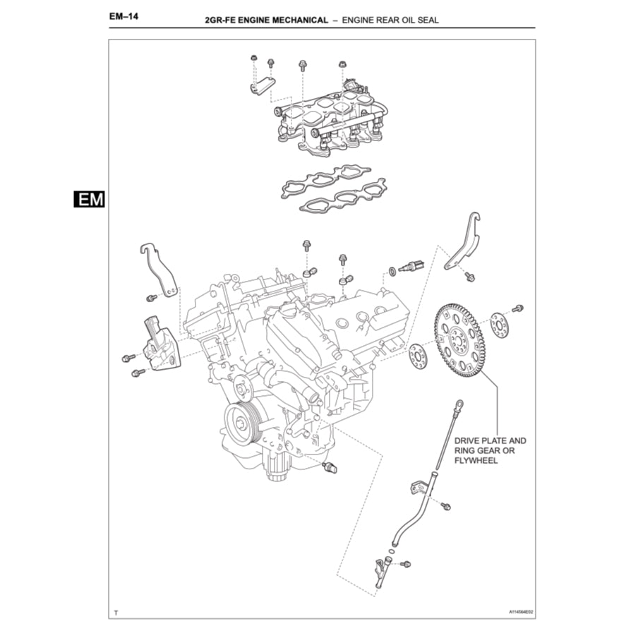 TOYOTA AVALON GSX30 (2005-2012) SERVICE WORKSHOP MANUAL