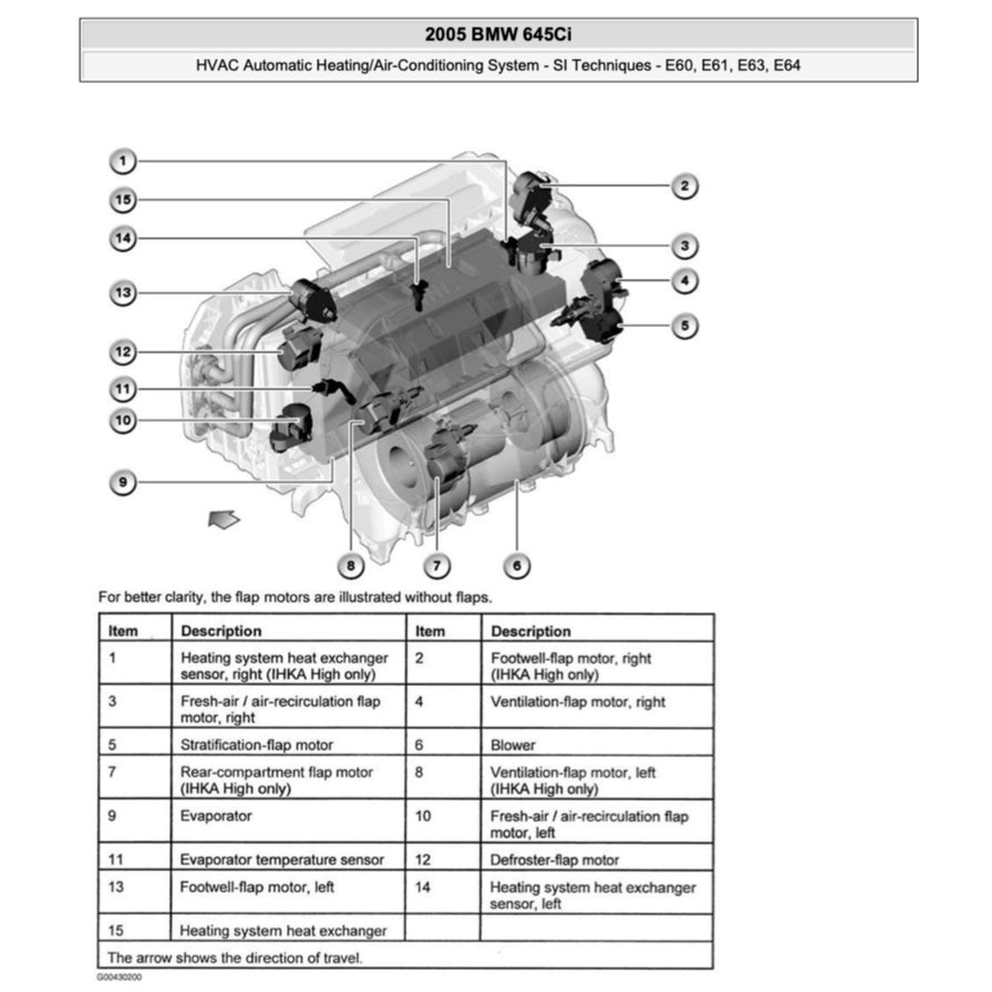 BMW E63 E64 M6 (2003-2010) SERVICE WORKSHOP MANUAL
