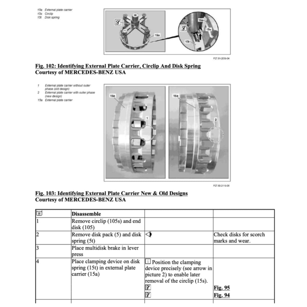 MERCEDES-BENZ W204 M272 ENGINE (2007-2012) SERVICE WORKSHOP MANUAL