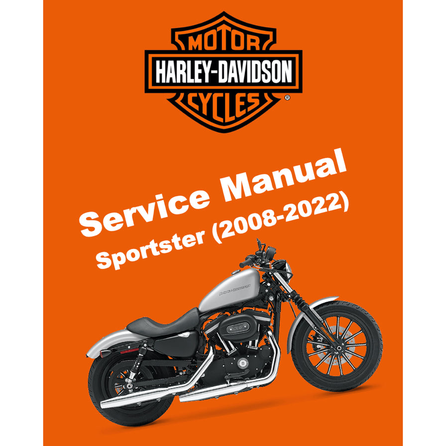 HARLEY DAVIDSON SPORTSTER MODELS (2008-2022) SERVICE MANUAL + PARTS CATALOGUE