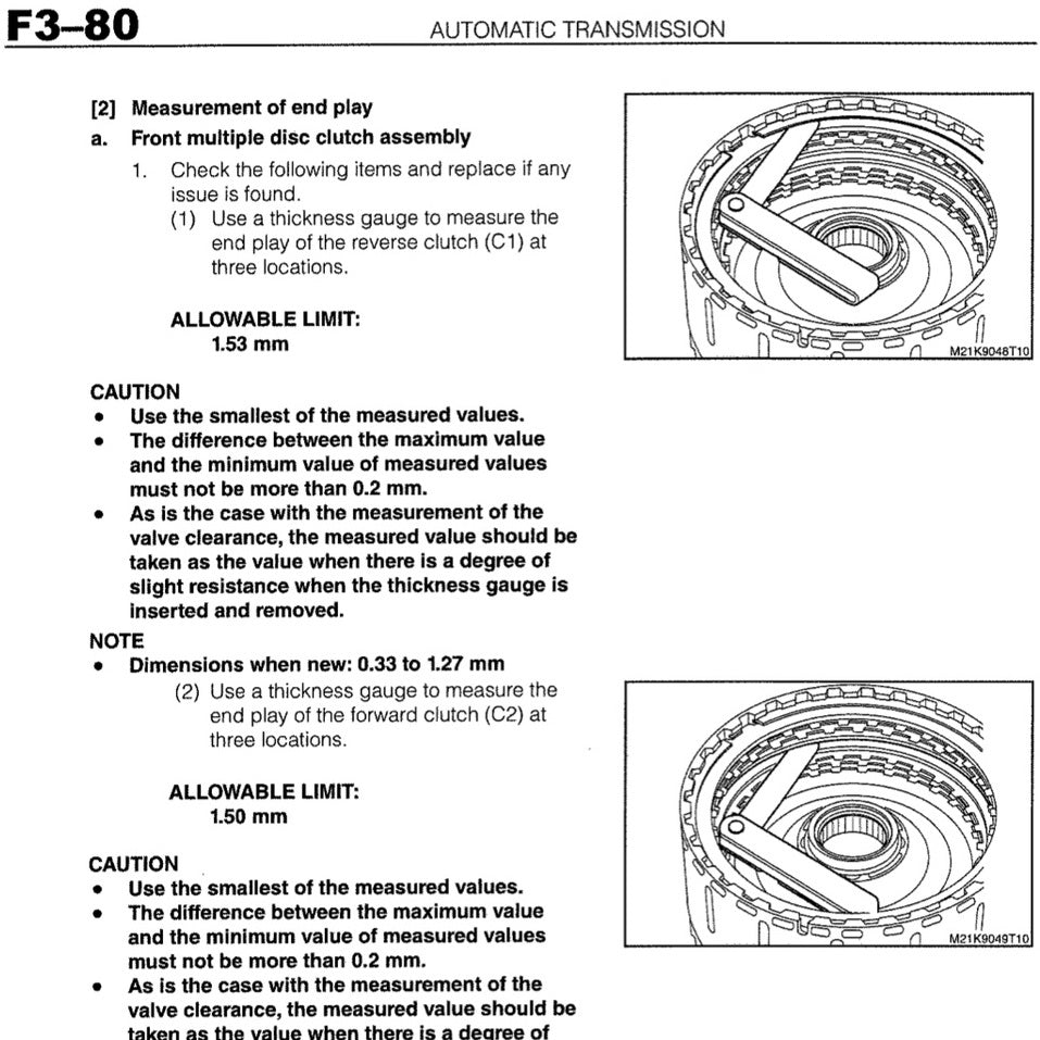 DAIHATSU TERIOS F800/F850 (2017+) SERVICE WORKSHOP MANUAL