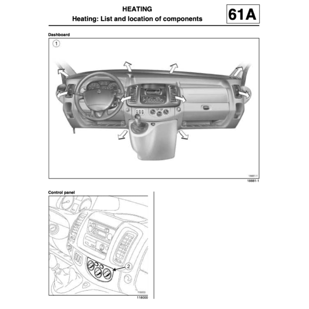 RENAULT TRAFIC 2 (2002-2015) SERVICE WORKSHOP MANUAL