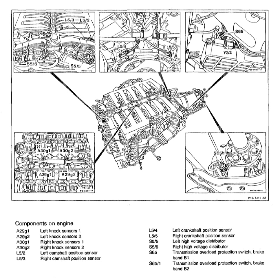 MERCEDES-BENZ ENGINE OM605 OM606 SERVICE REPAIR MANUAL