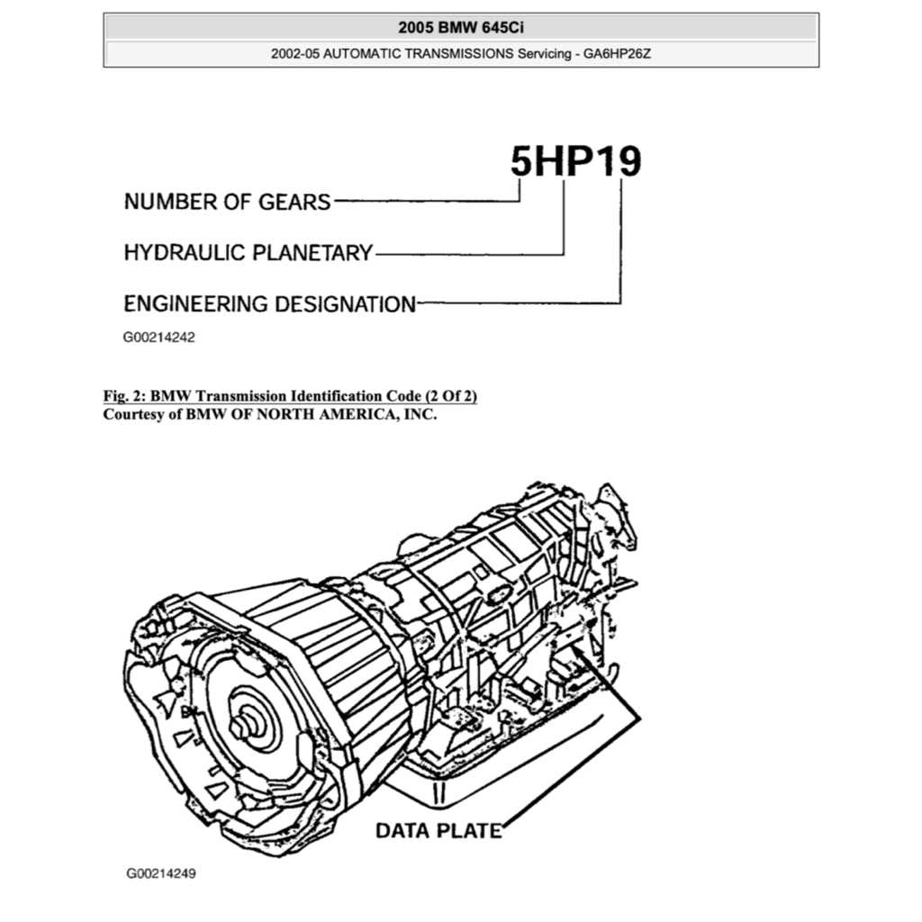 BMW E63 E64 M6 (2003-2010) SERVICE WORKSHOP MANUAL