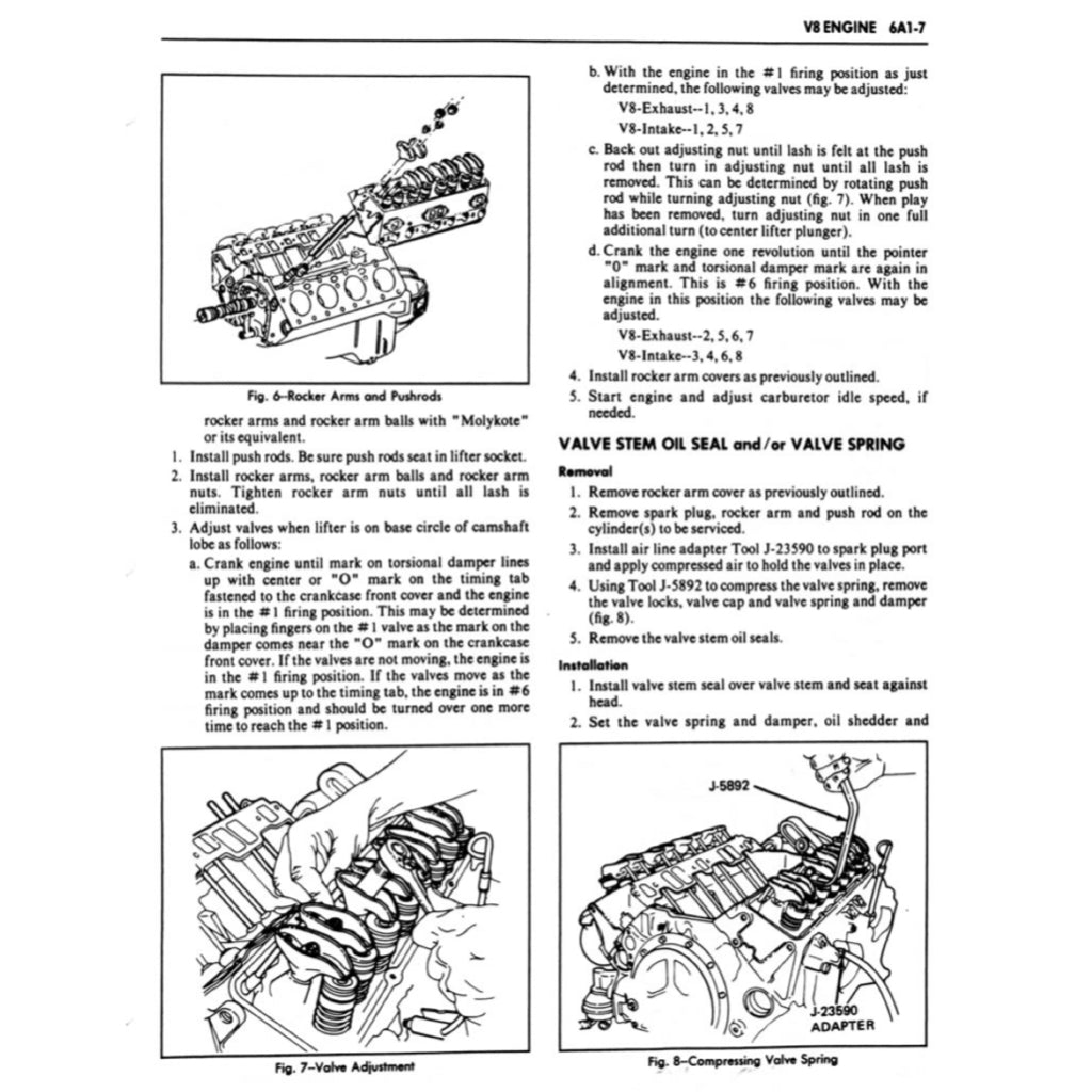 CHEVROLET CORVETTE C4 (1984-1996) SERVICE WORKSHOP MANUAL