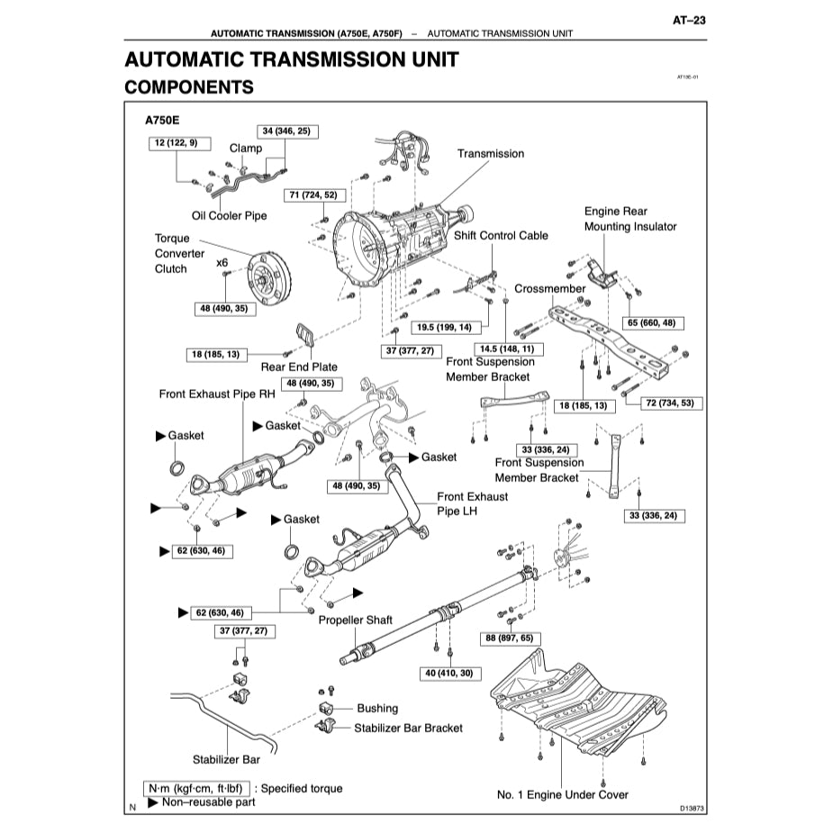 TOYOTA SEQUOIA UCK35/45 (2000-2007) SERVICE WORKSHOP MANUAL