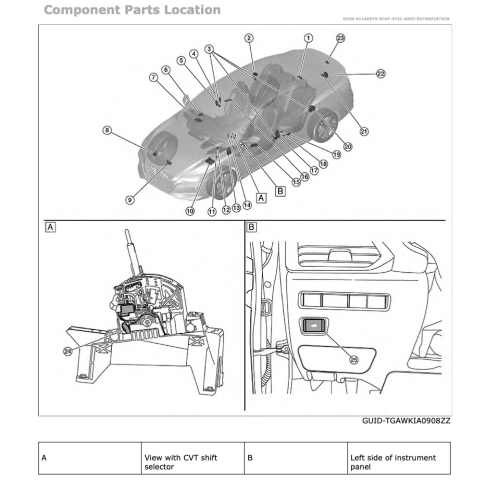 NISSAN SENTRA B18 (2019+) SERVICE WORKSHOP MANUAL