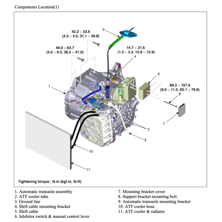 HYUNDAI ELANTRA AD (2016-2020) SERVICE WORKSHOP MANUAL