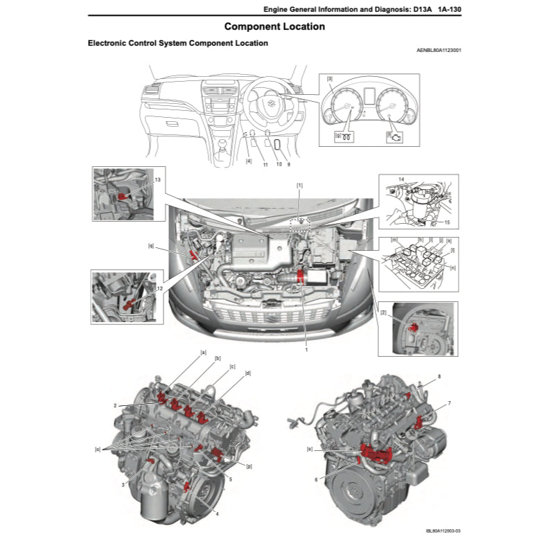 SUZUKI ERTIGA ZE MHEV (2012-2018) SERVICE WORKSHOP MANUAL