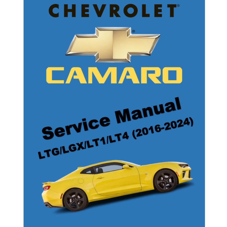 CHEVROLET CAMARO (2016-2024) SERVICE WORKSHOP MANUAL