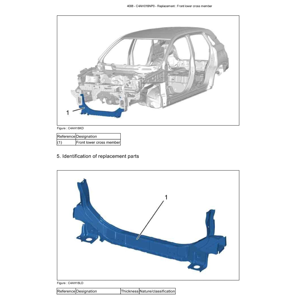 PEUGEOT 4008 (2012-2017) SERVICE WORKSHOP MANUAL