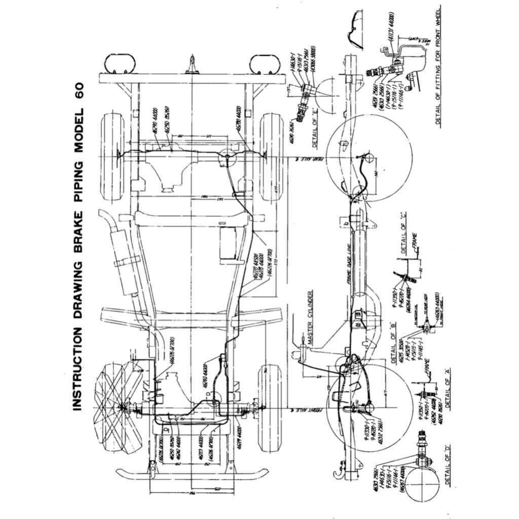NISSAN PATROL 60 SERIES (1960-1980) SERVICE WORKSHOP MANUAL