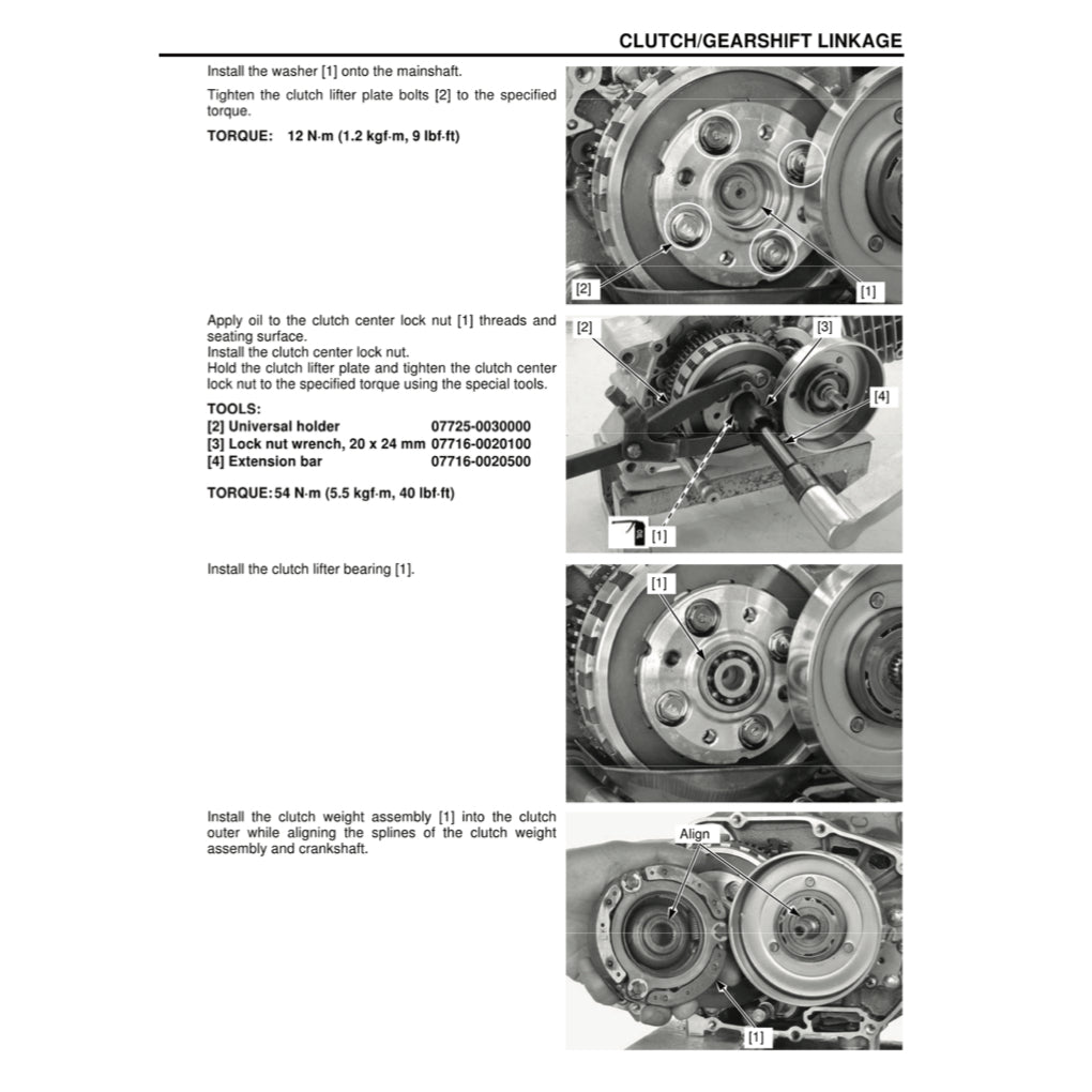 HONDA DREAM EX5 FI 110i (2013-2018) SERVICE WORKSHOP MANUAL + PARTS CATALOGUE + OWNER'S MANUAL