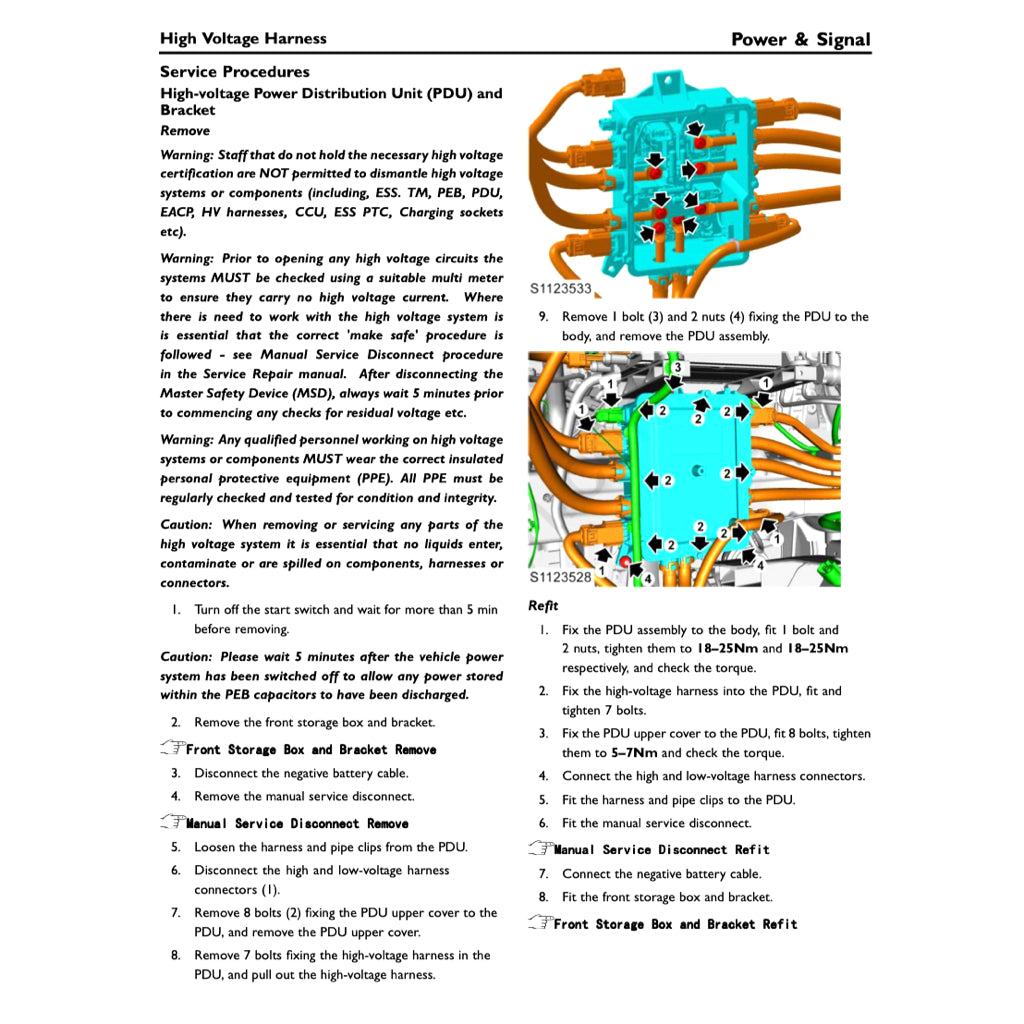 MG5 EV EP22 (2020-2025) SERVICE WORKSHOP MANUAL