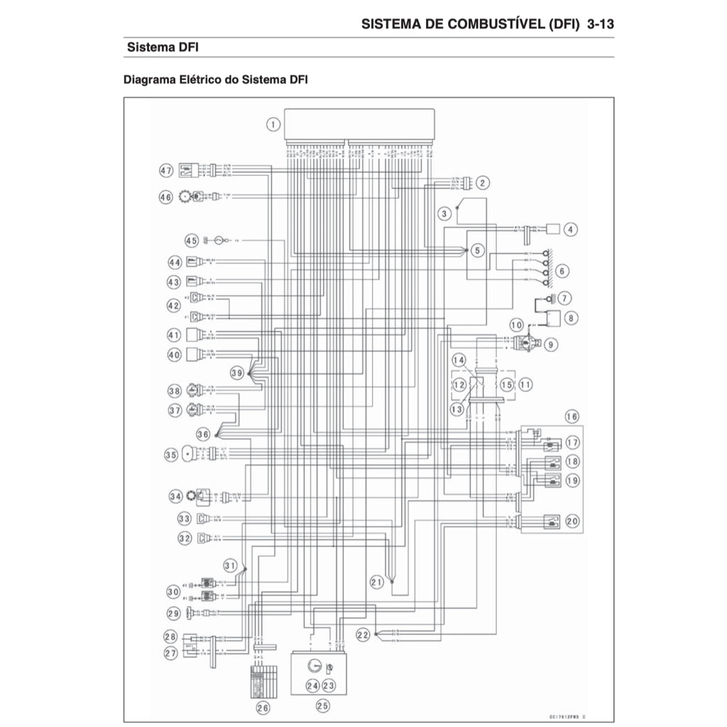 MANUAL DE SERVIÇO KAWASAKI Z300 (2015-2019) + CATÁLOGO DE PEÇAS + MANUAL DO PROPRIETÁRIO