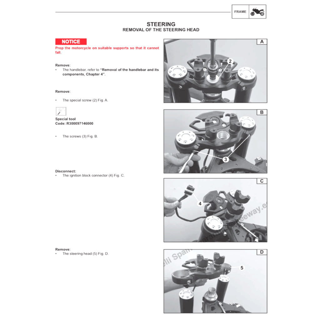 BENELLI TRK702 X BJ700-5F (2022+) SERVICE WORKSHOP MANUAL + PARTS CATALOGUE + OWNER'S MANUAL