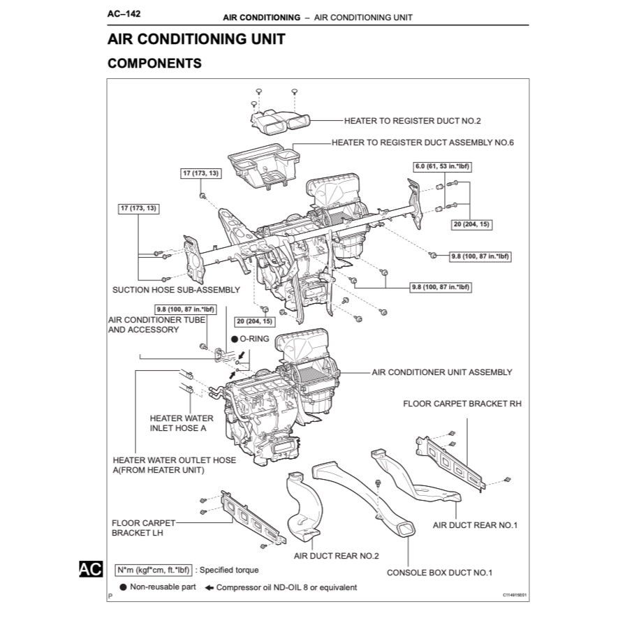 TOYOTA AVALON GSX30 (2005-2012) SERVICE WORKSHOP MANUAL