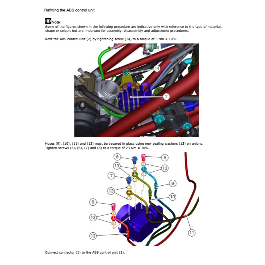DUCATI MULTISTRADA 1200 ENDURO E4 (2016-2019) SERVICE WORKSHOP MANUAL + PARTS CATALOGUE + OWNER'S MANUAL