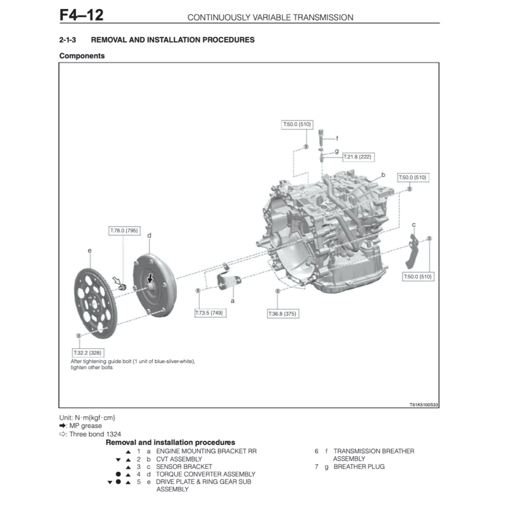 DAIHATSU ROCKY A250 (2021+) SERVICE WORKSHOP MANUAL