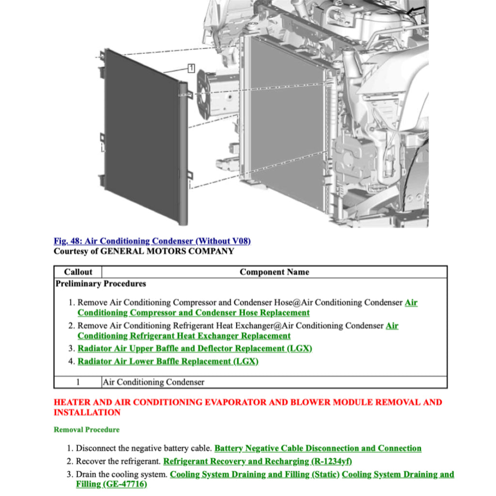CADILLAC XT5 (2016+) SERVICE WORKSHOP MANUAL