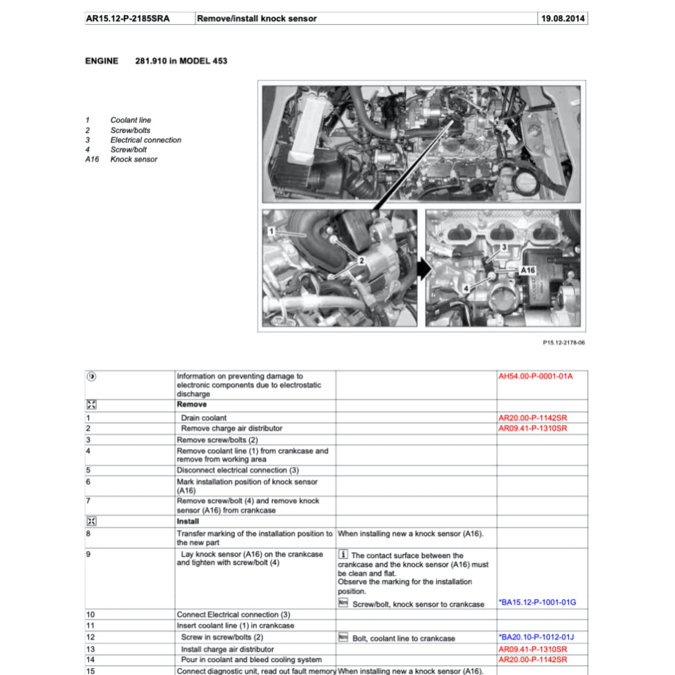 SMART FOR TWO W453 (2014-2020) SERVICE WORKSHOP MANUAL