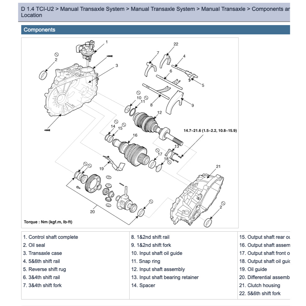 KIA VENGA YN (2009-2019) ONLINE SERVICE WORKSHOP MANUAL