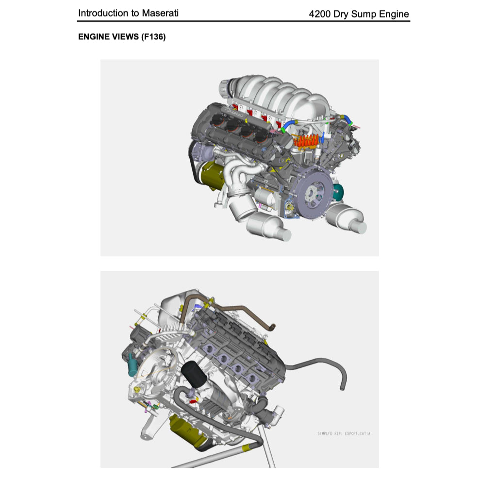 MASERATI M138 COUPE (2000-2007) SERVICE WORKSHOP MANUAL