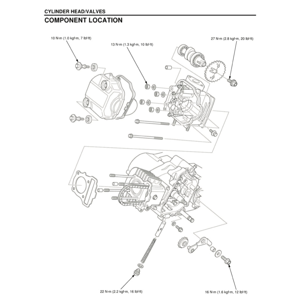 HONDA DREAM EX5 FI 110i (2013-2018) SERVICE WORKSHOP MANUAL + PARTS CATALOGUE + OWNER'S MANUAL