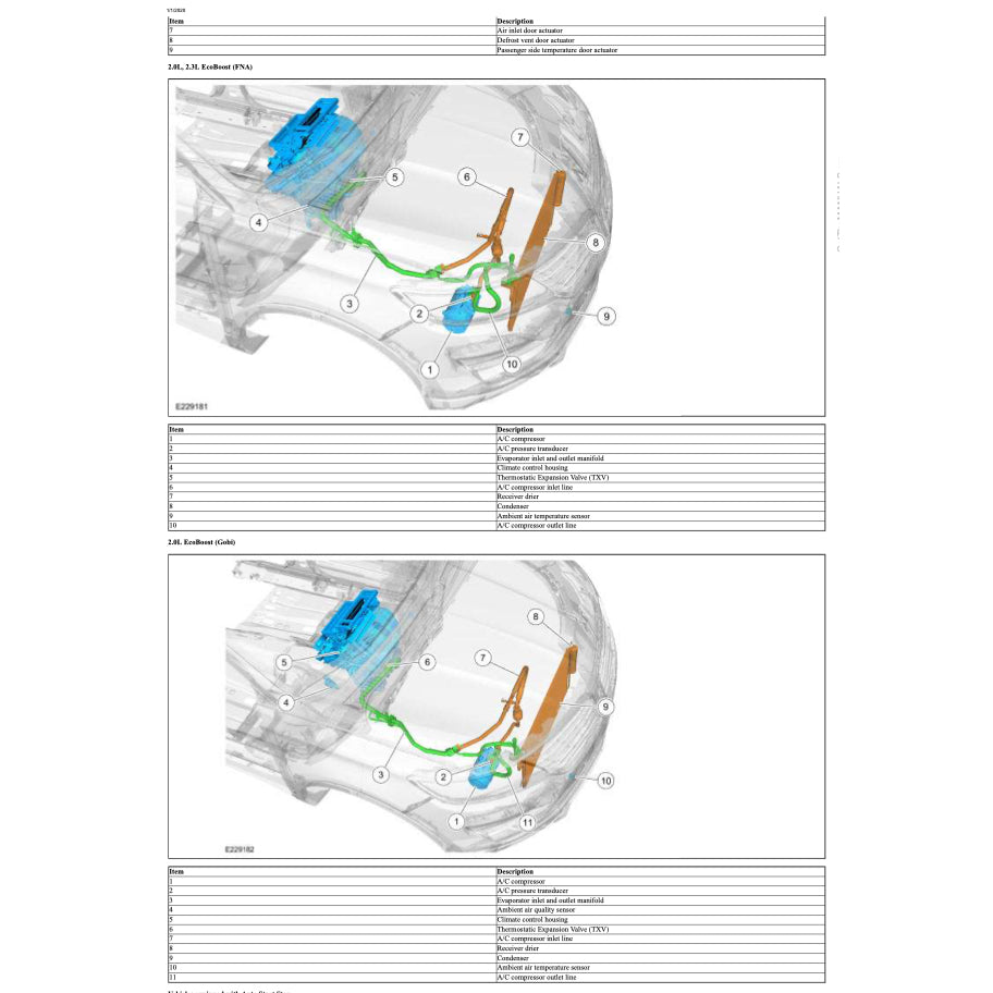 LINCOLN MKC (2014-2019) SERVICE WORKSHOP MANUAL