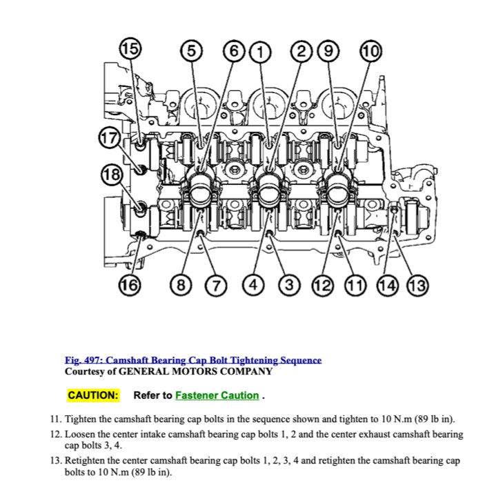 CADILLAC SRX (2013-2016) SERVICE WORKSHOP MANUAL