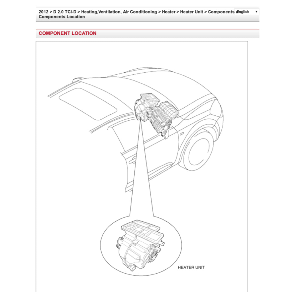 KIA CEED ED (2006-2012) SERVICE WORKSHOP MANUAL