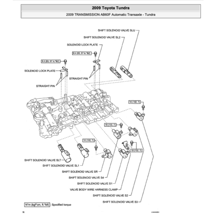 TOYOTA TUNDRA XK50 (2007-2013) SERVICE WORKSHOP MANUAL