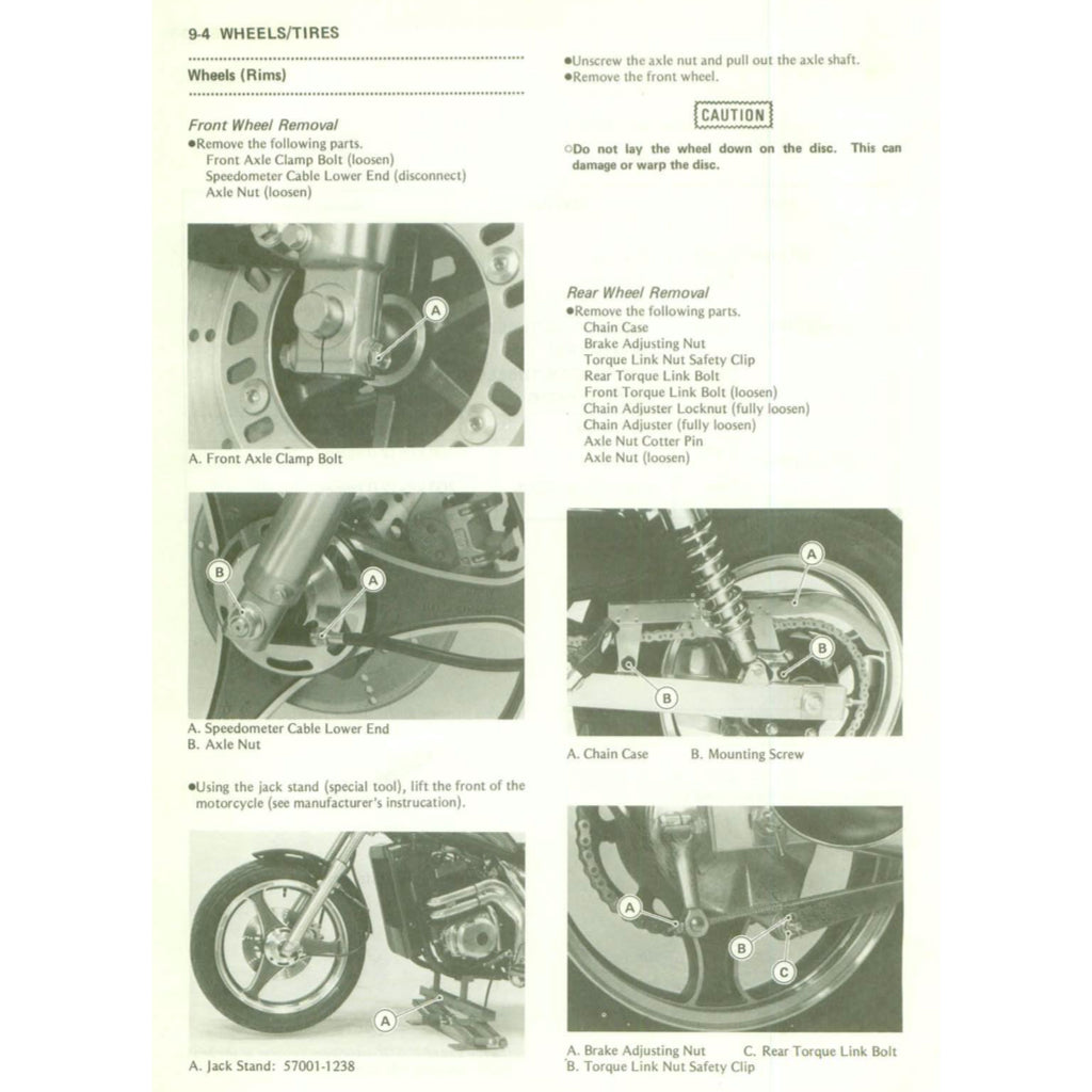 KAWASAKI ELIMINATOR EL250-E/250HS (1988-1997) SERVICE WORKSHOP MANUAL + OWNER'S MANUAL